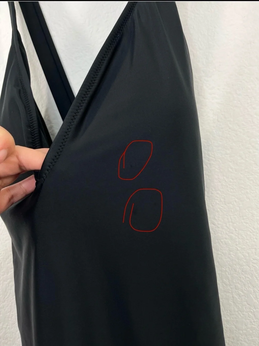 J.Crew‎ DD plunge one-piece swimsuit Black size 16